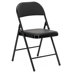 Skládací židle SPRINGOS GF0113 černá
