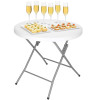 Cateringový stůl skládací 80x74,5 cm SPRINGOS GF0111 bílý