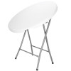 Cateringový stůl skládací 80x74,5 cm SPRINGOS GF0111 bílý