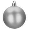 Vánoční baňky stříbrné mix - 4cm, sada 20ks