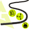 Posilovací lano 9 m ACTIGET BATTLE ROPE