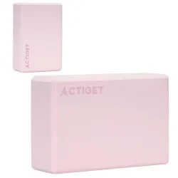 Jóga blok kostka ACTIGET ACT0061 růžová