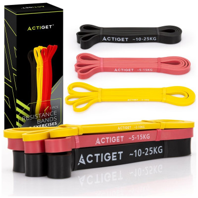 Gumy na cvičení 3ks ACTIGET ACT0047