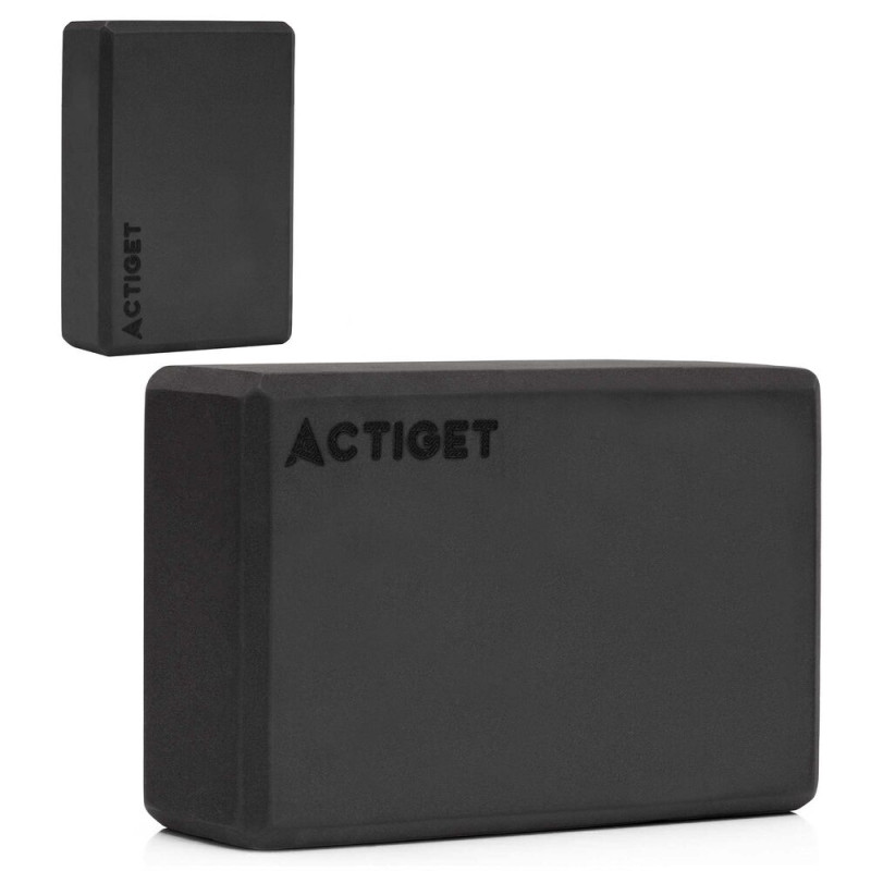 Jóga blok kostka ACTIGET ACT0061 černá