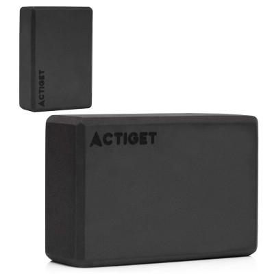 Jóga blok kostka ACTIGET ACT0061 černá