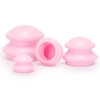 Masážní baňky sada 4ks ACTIGET ACT0027 růžové