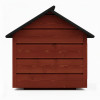 Zatepletá bouda pro psa XL 90x116x82 cm DECHLAND BP012 mahagon