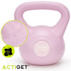 Kettlebell 10 kg ACTIGET ACT0092 růžový