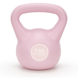 Kettlebell 4 kg ACTIGET ACT0089 růžový