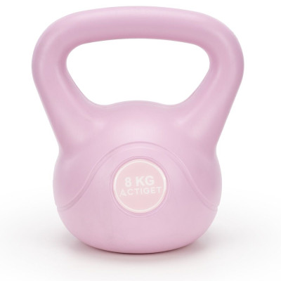 Kettlebell 8 kg ACTIGET ACT0091 růžový
