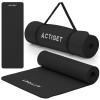 Podložka na cvičení 183x61 cm 15mm NBR ACTIGET ACT0016 černá