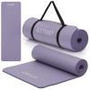 Podložka na cvičení 183x61 cm 15mm NBR ACTIGET ACT0017 fialová