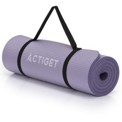 Podložka na cvičení 183x61 cm 15mm NBR ACTIGET ACT0017 fialová
