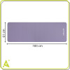 Podložka na cvičení 183x61 cm 15mm NBR ACTIGET ACT0017 fialová
