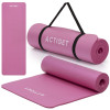 Podložka na cvičení 183x61 cm 10mm NBR ACTIGET ACT0018 růžová