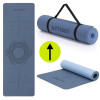 Podložka na cvičení 183x61 cm 6mm TPE ACTIGET ACT0021 modrá