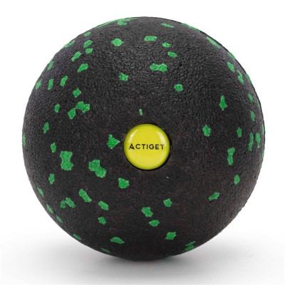 Masážní míček ACTIGET ACT0096 černo-zelený