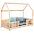 Dětská postel domeček se zábranou DECHLAND KLÁRKA