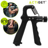 Posilovací kleště s počítadlem 10-100 kg ACTIGET ACT0109 černé