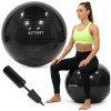 Gymnastický míč 85 cm + pumpička ACTIGET ACT0148 černý