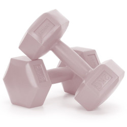 Sada činek 2x2 kg HEX ACTIGET ACT0159 růžová