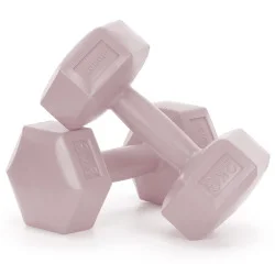 Sada činek 2x2 kg HEX ACTIGET ACT0159 růžová