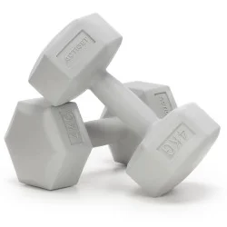 Sada činek 2x4 kg HEX ACTIGET ACT0162 šedá