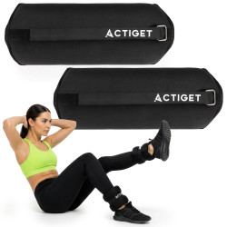Závaží na ruce a nohy 2x3 kg neopren ACTIGET ACT0131 černé