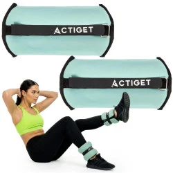 Závaží na ruce a nohy 2x1,5 kg neopren ACTIGET ACT0129 mátové