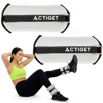 Závaží na ruce a nohy 2x0,5 kg neopren ACTIGET ACT0127 šedé