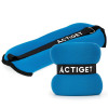 Závaží na ruce a nohy 2x2 kg neopren ACTIGET ACT0130 modré
