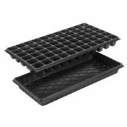 Sadbovač na sazenice 66 ks 52,5x31,5 cm SPRINGOS GA0221 černý