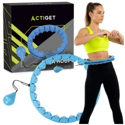 Hula Hoop se závažím ACTIGET ACT0138 modrá