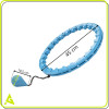 Hula Hopp se závažím ACTIGET ACT0138 modrá