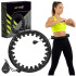 Masážní fitness obruč se závažím pro efektivní tvarování postavy a rychlejší spalování tuků. Nastavitelný obvod 50–120 cm. Nastavitelná délka a hmotnost závaží do 340 g. Závaží na kuličkových ložiscích pro plynulý pohyb. 24 masážních prvků pro intenzivní stimulaci svalů a vyšší účinnost tréninku.
