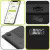 Chytrá osobní váha s Bluetooth ACTIGET ACT0178 černá