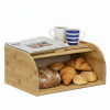 Dřevěný chlebník SPRINGOS KI0163 přírodní