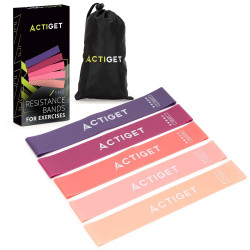 Gumy na cvičení 31cm sada 5ks ACTIGET ACT0105