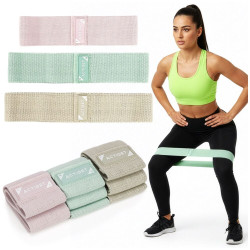 Gumy na cvičení sada 3ks ACTIGET ACT0107