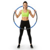 Hula hoop obruč nastavitelná 67-88 cm ACTIGET ACT0133 modro-šedá