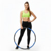 Hula hoop obruč nastavitelná 67-88 cm ACTIGET ACT0133 modro-šedá
