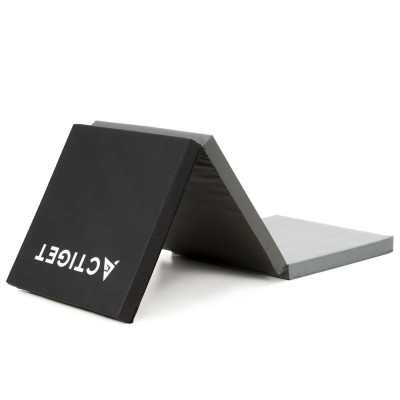 Skládací žíněnka 180x60x5,5 cm ACTIGET ACT0165 černo-šedá