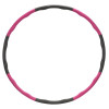 Hula hoop obruč nastavitelná 67-88 cm ACTIGET ACT0132 růžovo-šedá