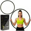 Hula hoop obruč s magnety 96 cm ACTIGET ACT0135 černá