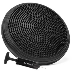 Balanční a masážní podložka + pumpička ACTIGET ACT0116 černá