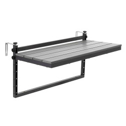 Skládací stůl 40x40x80 cm SPRINGOS GF0121 šedý