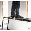 Multifunkční žebřík 4x3 příčky + podlážka DRABEST DU4x3 STEEL 125 kg