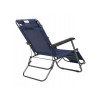 Zahradní polohovací křeslo SPRINGOS RELAX tmavě modré