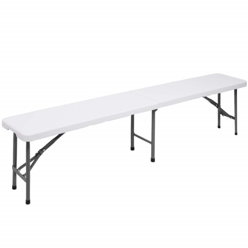 Zahradní lavice 183x30 cm SPRINGOS GF0094 bílá