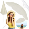 Zahradní slunečník 145 cm SPRINGOS CLASSIC BU0024 světle béžový